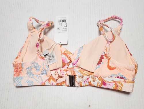Seafolly Australia US Size 4 A Cup Nector Bikini Top Twist Front Bralette - Picture 3 of 6