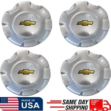 4pcs 2007-2013 CHEVY SILVERADO TAHOE AVALANCHE SUBURBAN WHEEL HUB CENTER CAP