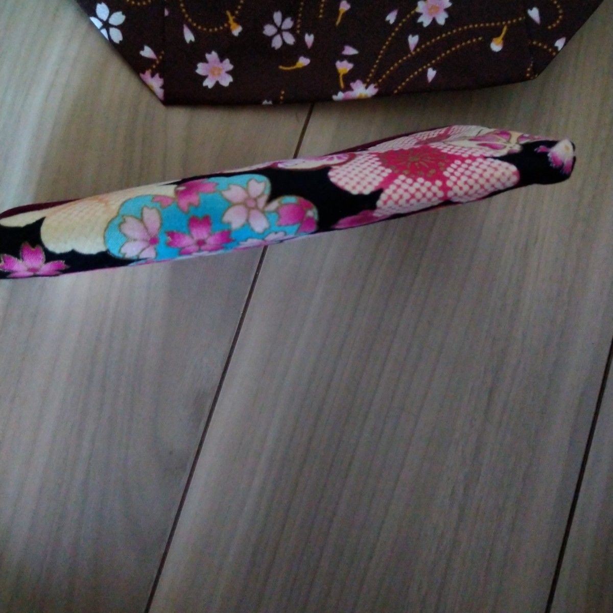 Japanese pattern drawstring pouch wallet pouch - image 5