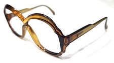 Givenchy VII Unico Vintage Glossy Yellow Butterfly Eyeglasses Canada No Logos