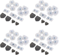 4 Set Silicone Conductive Rubber Pad Keypads for Sony PlayStation 4 PS4 Controll