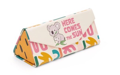 NICI Brillenetui Koala faltbares PU Hard Case 16x6,5x6,5cm bunt - Etui Brille, B