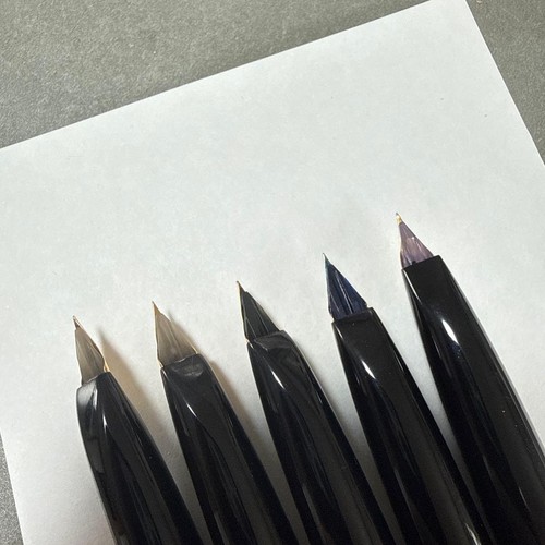 Platinum Desk Pen 5 Pack Ultra Fine Black Office Pen Premium Quality
