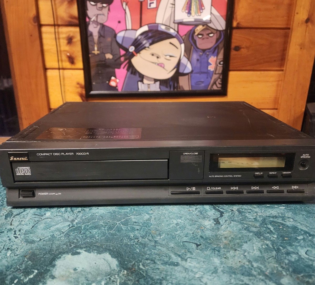 Vintage Sansui 700CD-R CD Player 1980s-90s Rare Japanese Audio