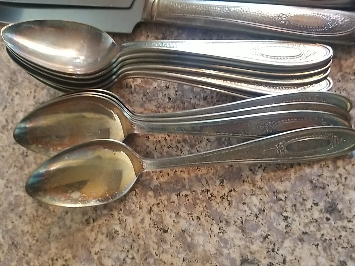 EPNS A1 Sheffield England Flatware Lot (33) Pc Seb Silverplate | eBay
