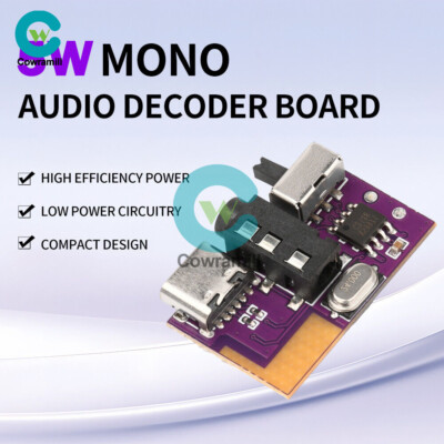 Produktbild von 5W Mono-Sprachwiedergabemodul 3,7–5V – MP3/WAV, 9 Triggerkanäle, TF-Karte