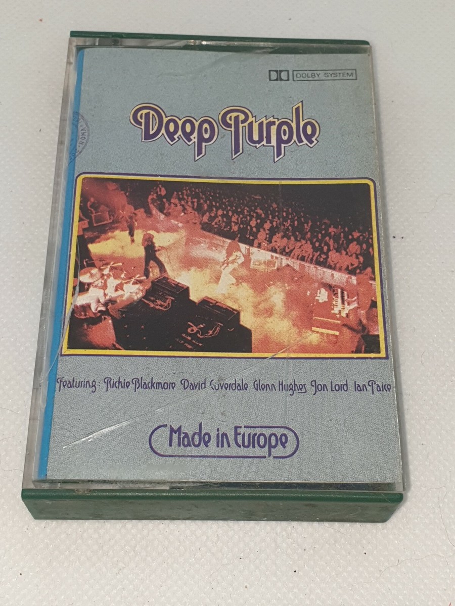 Deep Purple Made In Europe Mc K7 M3C 264 98181 Made In Italy