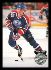 Josef Beranek #255 1991-92 Pro Set Platinum Edmonton Oilers
