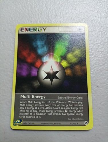 Pokémon TCG Multi Energy Pokemon Promos 93/100