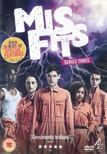 Misfits: Series 3 2011 3-Disc Set DVD, Nathan Stewart-Jarrett Region 2 