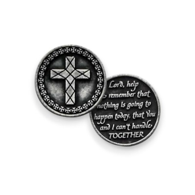 Lord Help Me Remember Pocket Token | Inspirational Metal Coin Gift | 1'' Engraved