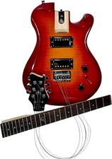 Journey Instruments   OE990CB CHERRY Overhead Collapsible Electric Travel Guitar