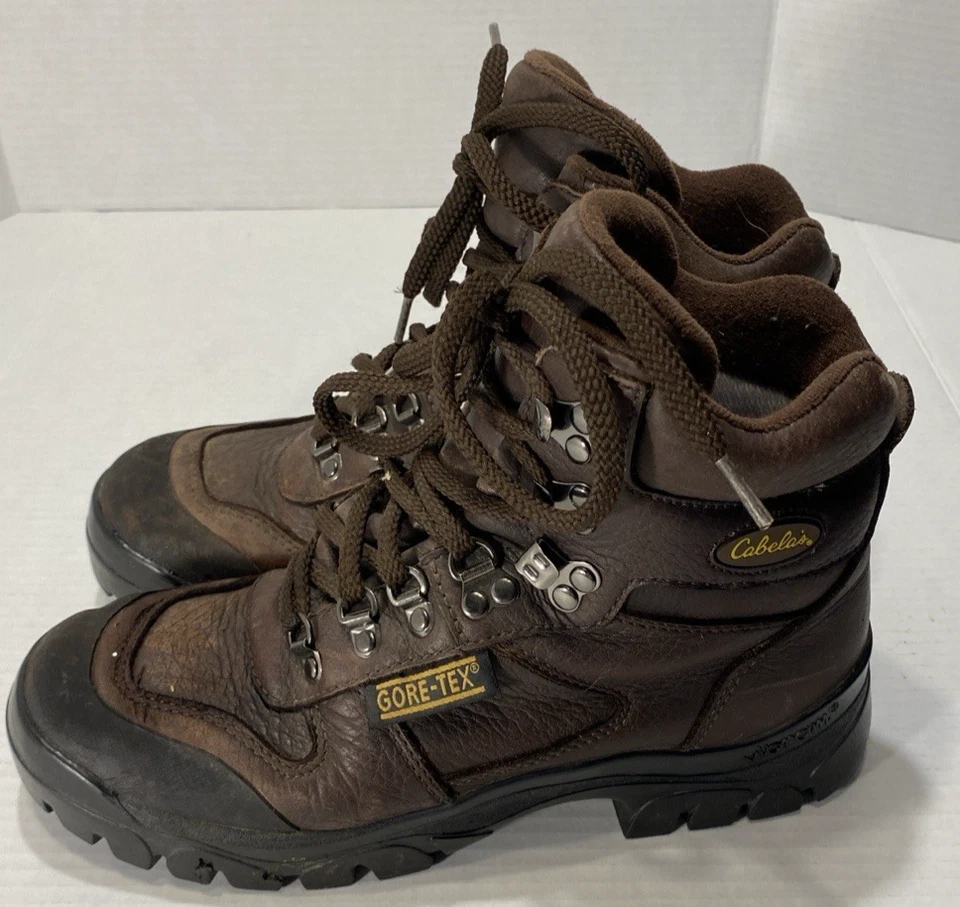 Cabela’s Gore-Tex Leather Boots Womens 9.5W 80033629 Work, Hunting, Camping - Image 4 of 4