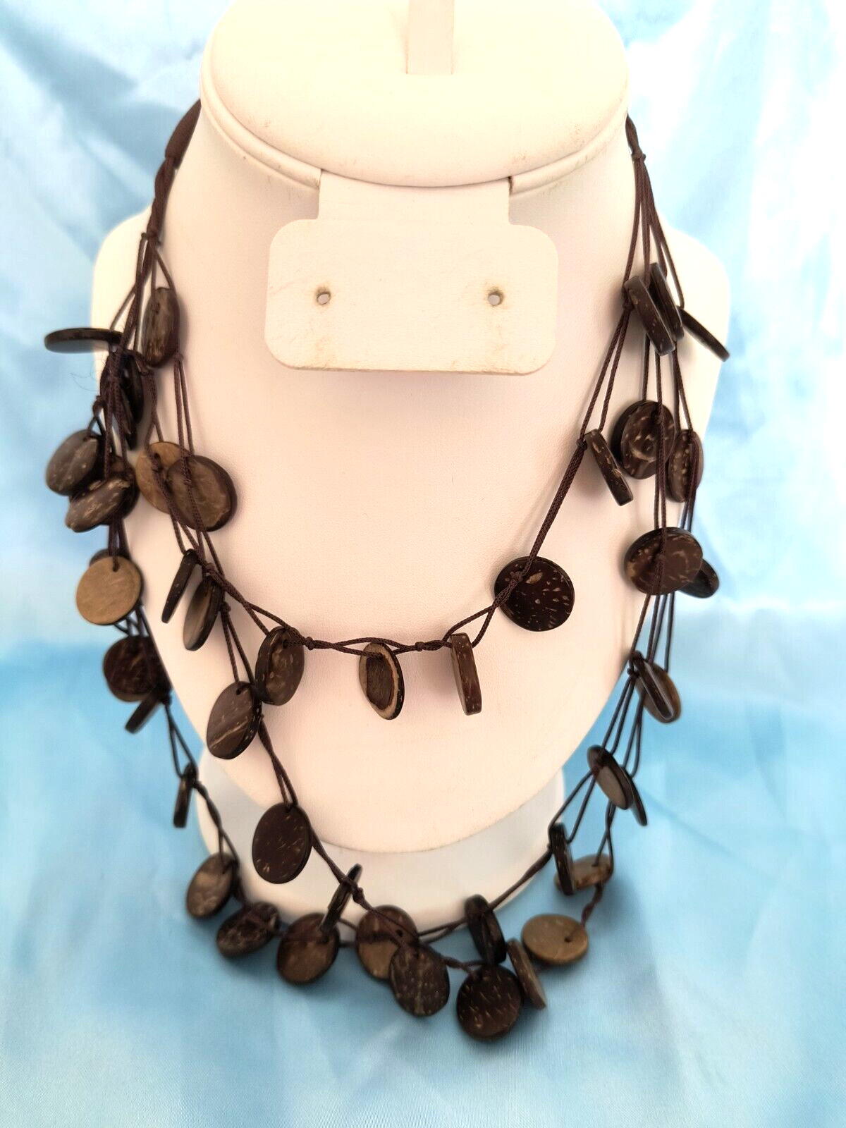 Women's  Layered Statement Necklace Multistrand B… - image 4