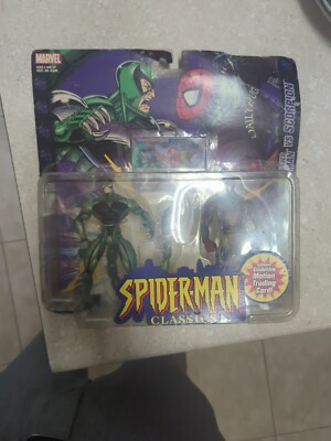 Spider-Man Classics Scorpion vs Battle Ravaged Spider-Man 5 in Figures NEW-store