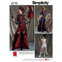 Simplicity 8719 Steampunk Cosplay KostüM NäHmuster GrößEn 6-14 & 14-22