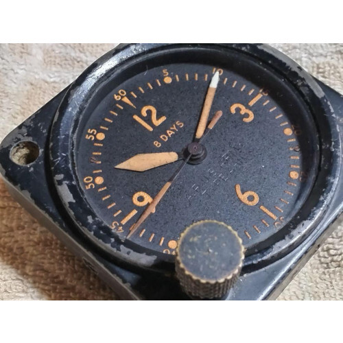 Jaeger LeCoultre Longines Wittner TYPE A-11 AIRCRAFT CLOCK From