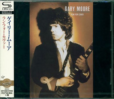 GARY MOORE RUN FOR COVER NEW JAPAN CD RMST SHM AUDIOPHILE CD+3 - OUT OF PRINT!
