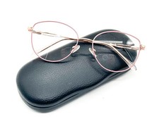 1 leichte Lesebrille Lesehilfe Damen Metall Modell 888 rose +1,0 bis +5,0 Neu