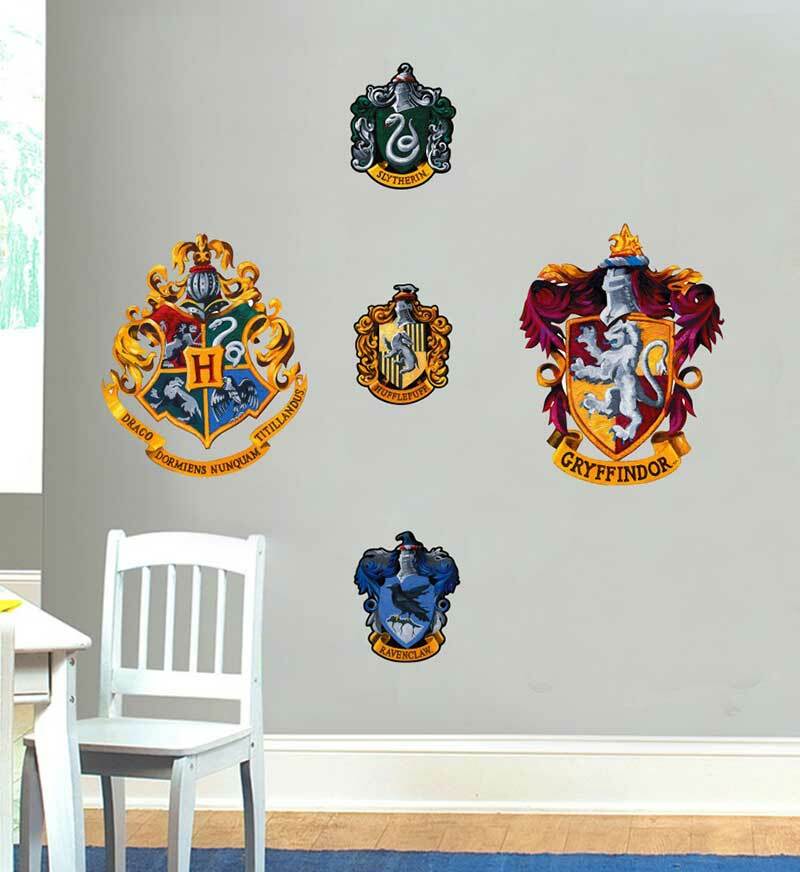 Harry Potter Hogward's House Sigils Wall Sticker Vinyl Decal Kids Boys ...