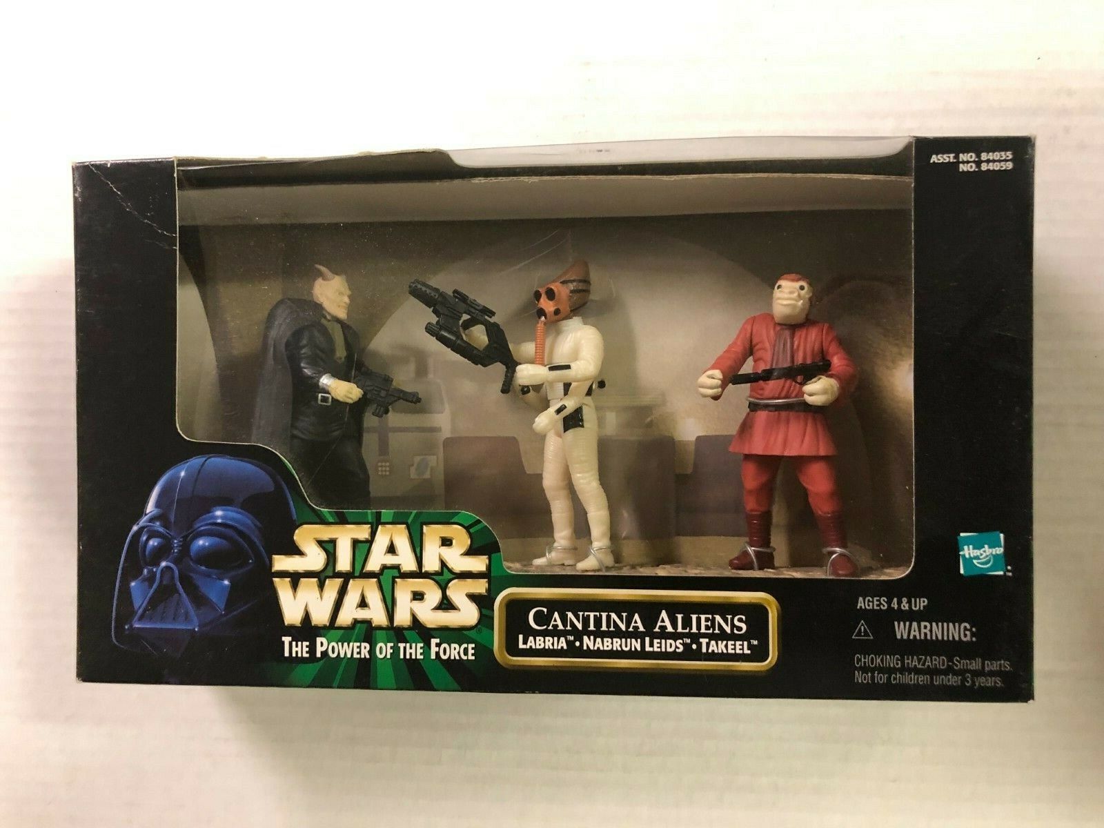 1998 Star Wars Power of the Force Cantina Aliens 3.75" Figure 3-Pack Hasbro