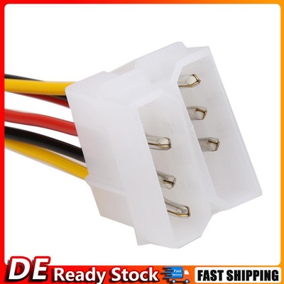 10PCS Molex (4 Pin) to PCI-E (6 Pin) Power Converter Adapter Connector