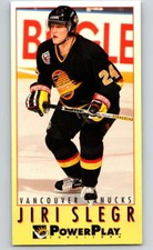 1993-94 PowerPlay #256 Jiri Slegr  Vancouver Canucks V77919