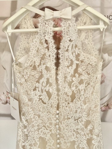 17 🟠 Drilos by Pronovias | Size uk10 | Ivory & Cream Lace Wedding Dress - Picture 7 of 11