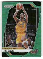 2024 Panini Prizm WNBA #98 Lisa Leslie Green Prizms