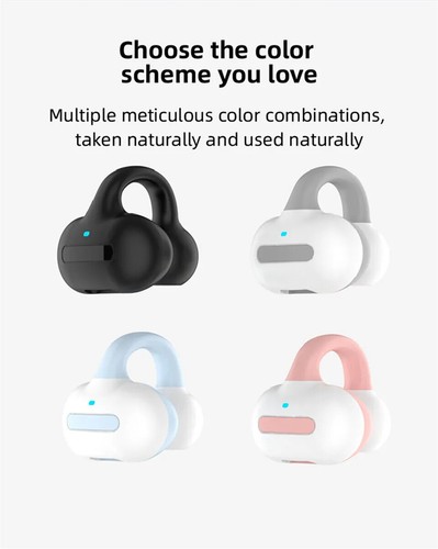 Audifonos Ear Clip Bluetooth 5.3 Inalambricos Auriculares Sport Conductores Oseo - Picture 6 of 20
