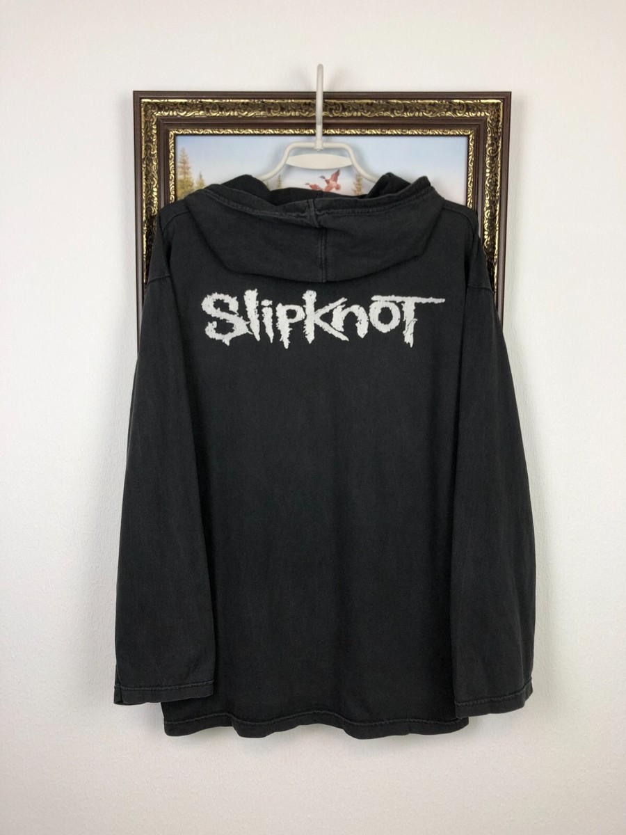 Vintage Slipknot Iowa Over Print Band Rare Jersey Long Sleeve Tee