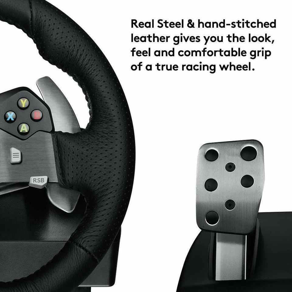 Logitech G920 Xbox Driving Force Racing Wheel para Xbox One e PC (941-000121) - Imagem 4 de 4