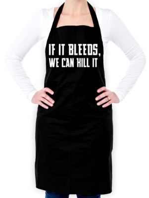 If It Bleeds, We Can Kill It Unisex Schürze - Predator - Schwarzenegger - Film