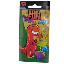 DINO FUN Jumbo Sticker Kids Birthday Party Favor Gifts Party Loot Dinosaur Gift