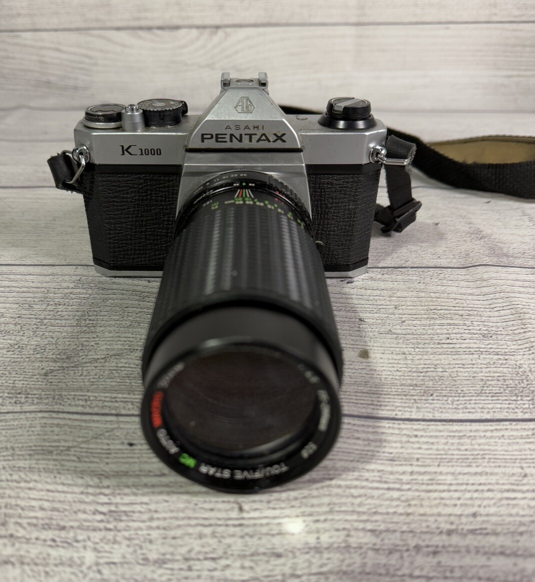 PENTAX K1000 SLR Film Camera with epcot strap 27075045002| eBay