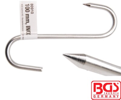 Kraftmann Meat Hook 100mm Stainless Steel 80910 CLEARANCE