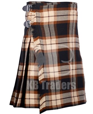 Rose Ancient 8 Yard KILT - Scottish Traditional Rose Ancient 8 Yard KILT