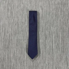 Altea Tie Men Blue Red Silk Modern 3 in Made in Italy Luxurious Designer Necktie