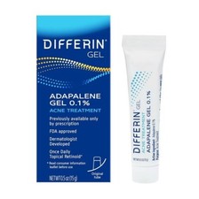 Differin Acne Treatment Gel, 30 Day Supply, Retinoid Treatment for Face with 0.1
