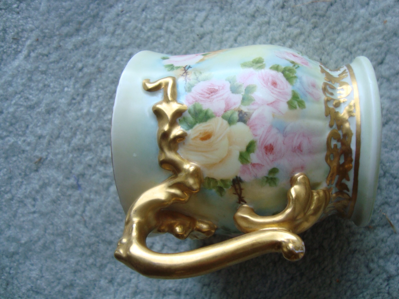 Antique Belleek Shaving Mug eBay
