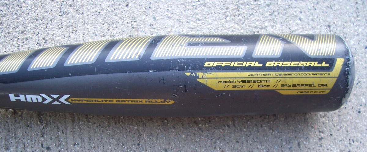 Batte de baseball en alliage Easton Omen Hyperlite Matrix YBB190M11 30