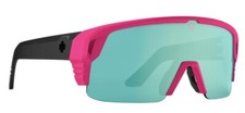Spy Optic Monolith 5050 Sunglasses - Matte Neon Pink / Happy Bronze Lt Green NEW