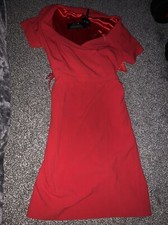 Holly Willoughby Dress Red size 14