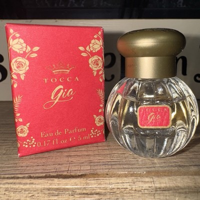 Tocca Gia eau de Parfum splash purse size  0.17 oz/ 5 ml New in Box