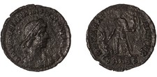 Coin Roman Empire Maiorina Valentinian II 379-383 A.D.