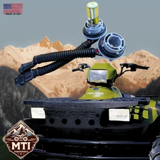 1pr (2PC) 500 Lumen **LED** Polaris Headlight Bulbs 81169, 61189, 4030059 