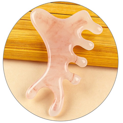 Head Eye Scalp Unblocking Meridian Massage Comb 4in1 Sandalwood Massage Comb - Picture 4 of 14