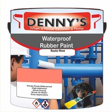 Dennys Waterpoof Gutters Paint - Rustic Rose