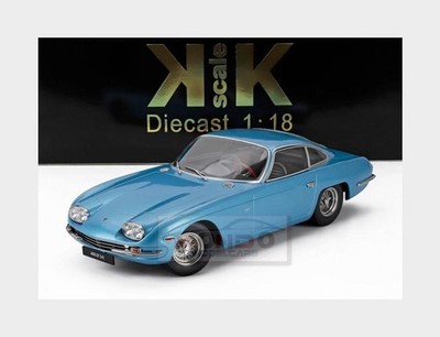 1:18 KK SCALE Lamborghini 400 Gt 2+2 Light Blue Metallic 1965 KKDC180391 Modellb