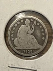 Early date large stars 1838 SEATED LIBERTY DIME